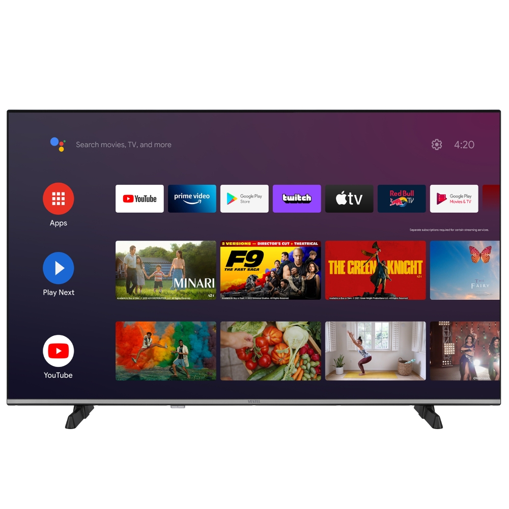 VESTEL 55UA9631 55'' 4K ANDROID TV resmi